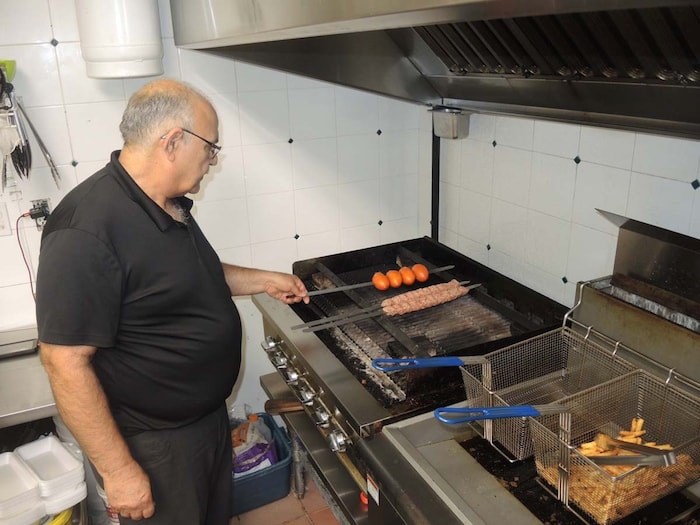  Zia Arfaee is particularly proud of his Persian kabob, which only appears on the menu once every two weeks. Photo by Alan Campbell/Richmond News