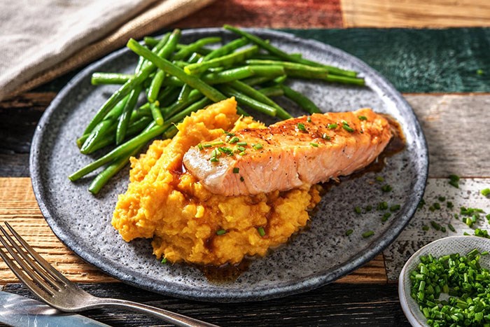  Maple Soy Salmon, photo: HelloFresh Facebook