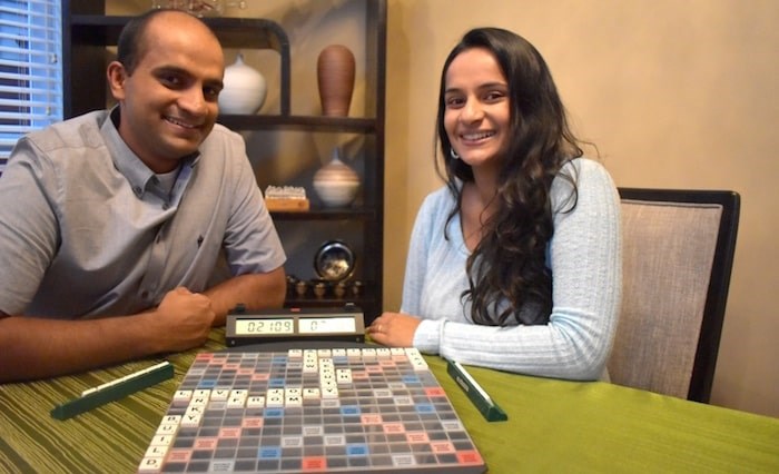  Dean Saldanha and Dielle Pinto have memorized thousands of words ahead of the World Scrabble Championships in Goa, India. Photo by Maria Rantanen/Richmond News