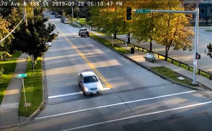  IHIT released a video of this sedan in relation to a deadly shooting in Surrey Saturday. Photo courtesy IHIT