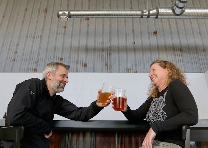  Andrea MacIntosh and her partner Phil Smith. Photo by Mario Bartel/Tri-City News