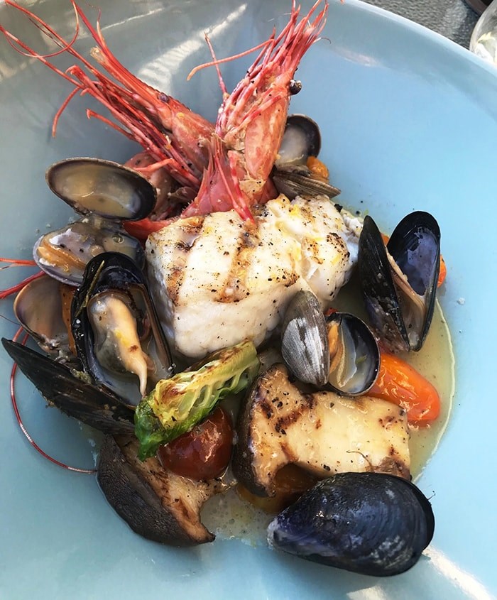  A seafood bowl from Back Eatery. Photo Sandra Thomas