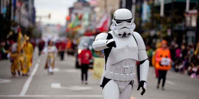  The Star Wars 501st Legion is just one of several groups taking part in the sixth annual Vancouver Halloween Parade & Expo Oct. 11 to 13. Photo: GoToVan