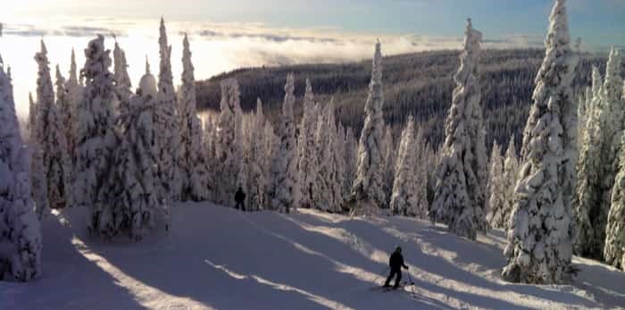  Photo: Skiing in Silver Star Ski Resort in British Columbia, Canada / Shutterstock