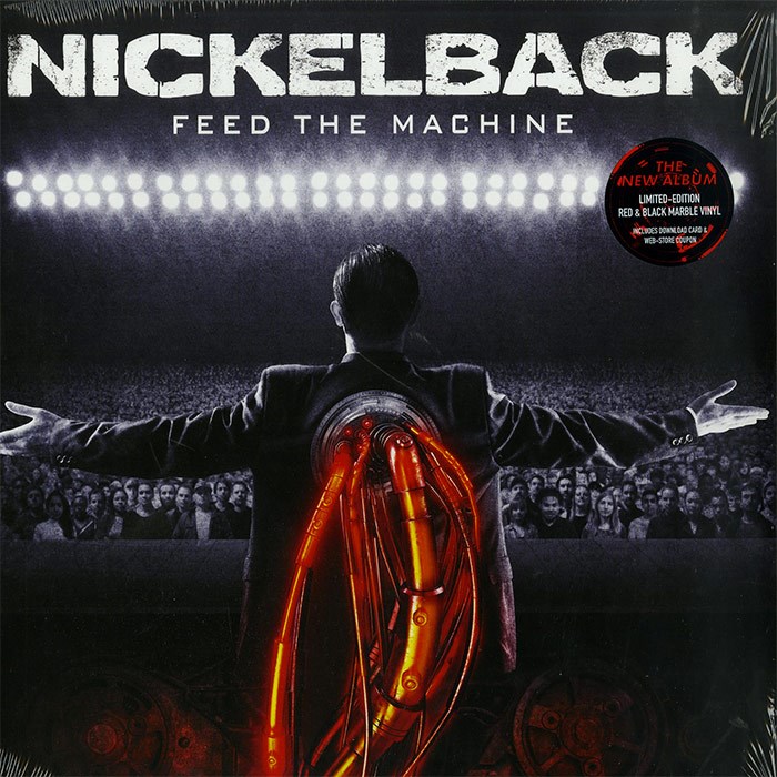  Nickelback's Feed the Machine album art