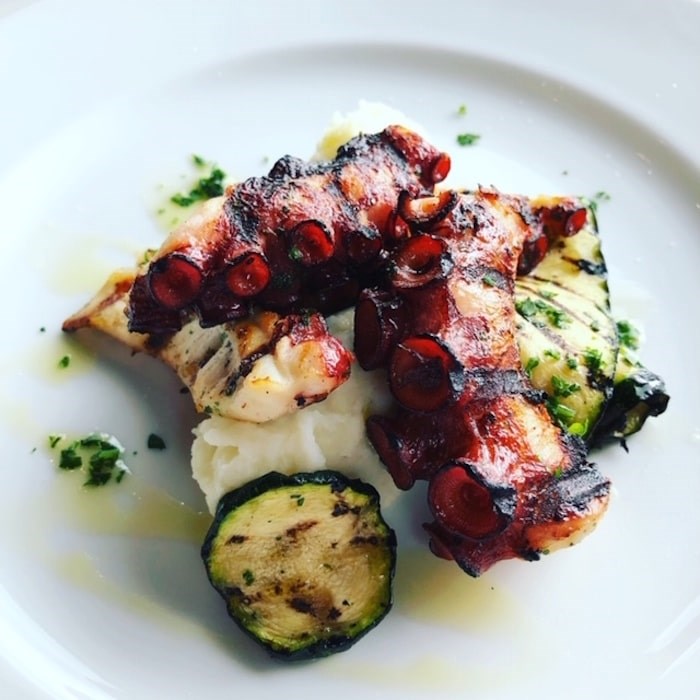  Grilled octopus at La Forchetta. Photo by Chris Campbell/Burnaby NOW