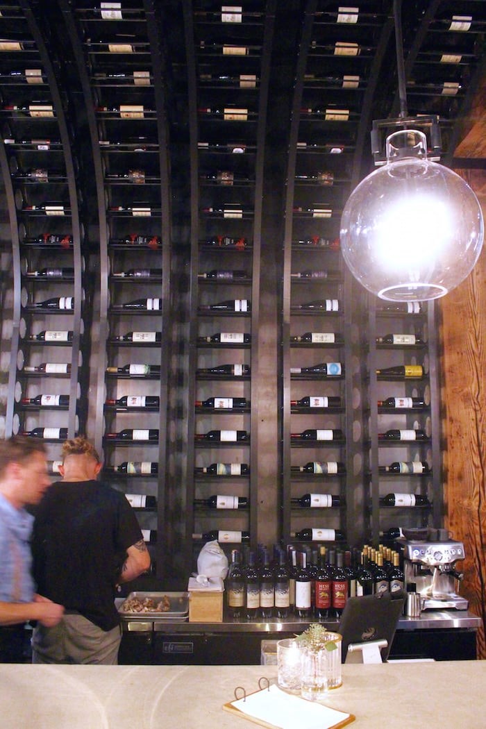  The stunning wine rack. Photo by Lindsay William-Ross/Vancouver Is Awesome