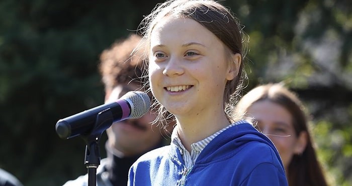  Environmental activist Greta Thunberg will be in Vancouver on Friday to take part in a ‘post-election’ Climate Strike. Photo: Instagram/ 