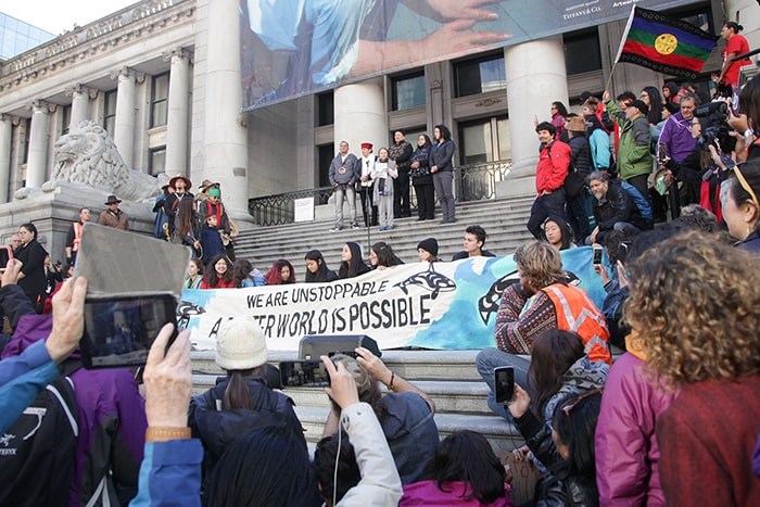  The Climate Strike in Vancouver. Photo: Kevin Hill