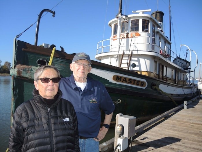  The SS Master Society president, Barry Martens, and society member Verena Schultz, say the non-profit needs help keeping the historic vessel alive. Photo by Alan Campbell/Richmond News