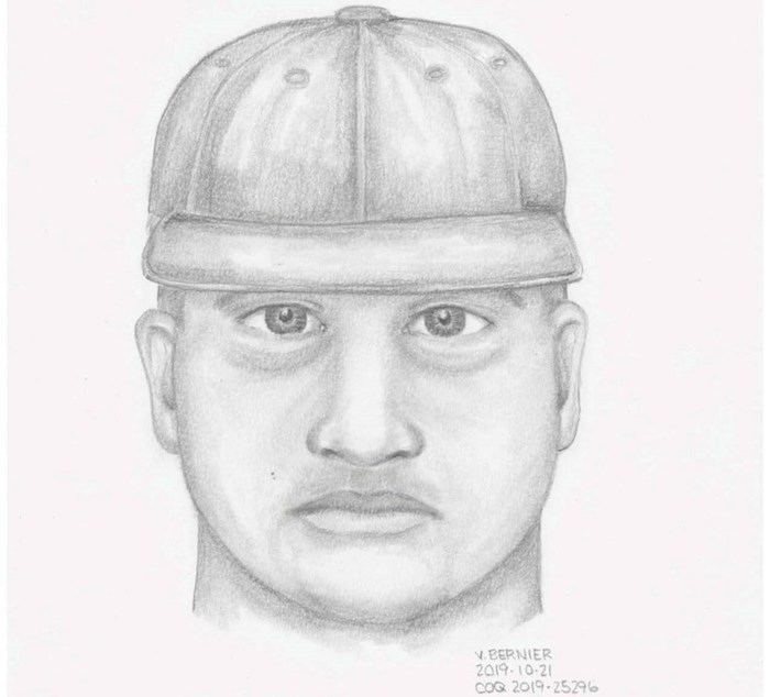  The sexual assault suspect is a man believed to be in his late 20s or early 30s and is described as Caucasian or mixed-ethnicity. Image courtesy Coquitlam RCMP