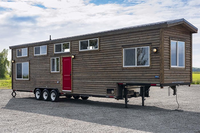  A towable tiny home RV. Photo Mint Tiny House