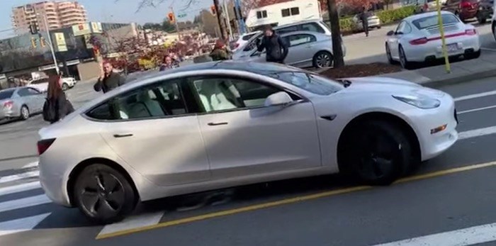  A Tesla owner used a new 