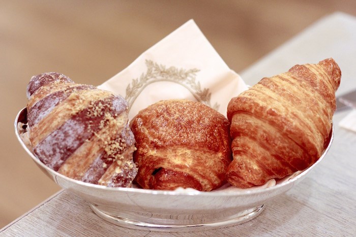  A trio of mini Viennoiseries at Ladurée. Photo by Lindsay William-Ross/鶹ýӳ