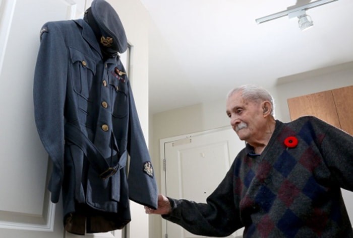  Port Coquitlam resident Norman Gill is one of Canada’s oldest Second World War veterans.Photograph By MARIO BARTEL/THE TRI-CITY NEWS