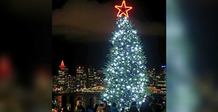  The Shipyards will be transformed into a winter wonderland later this month for the City of North Vancouver’s annual Christmas Festival. Photo: @gwenfarley / Instagram