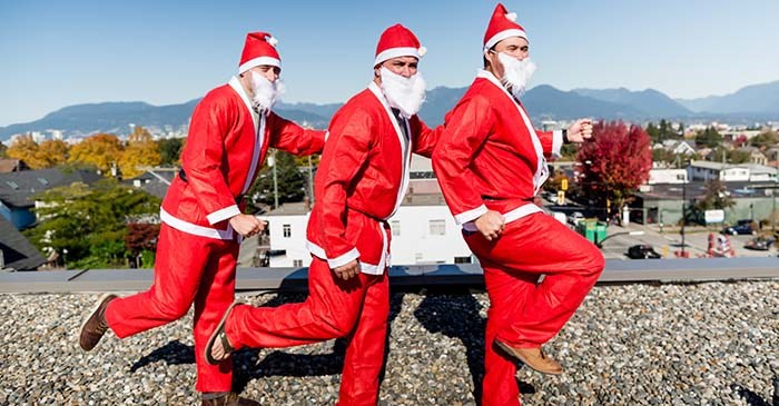  Registrations are now open for the inaugural Santa Run; a new holiday-themed 5km charity event to help raise much-needed funds to support young burns survivors. Photo: Burns Fund