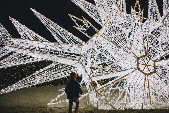  The Enchant light maze is the largest in the world. Photo @ppoppo2