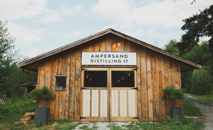  Ampersand Distilling Co in the Cowichan Valley. Photo courtesy Ampersand