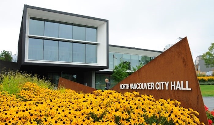  The City of North Vancouver may soon become a living wage employer, meaning a significant pay hike for the lowest-paid staff and contractors. Photo: North Vancouver City Hall. File photo/Cindy Goodman