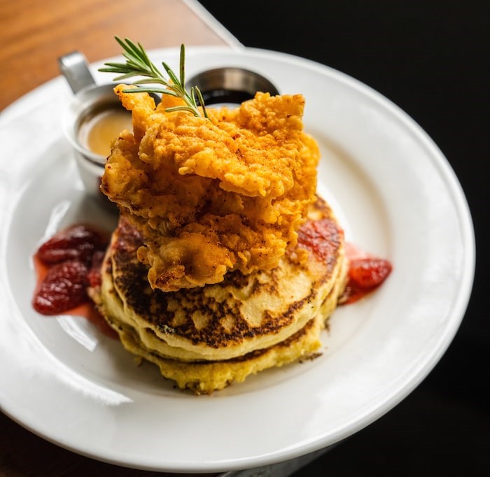  Southern Fried Chicken and Pancakes. Photo courtesy The Holy Crab