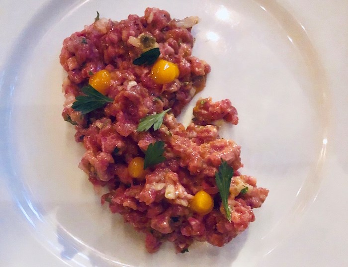  Calling all cocktail-loving carnivores: Try the beef tartare at Campagnolo Upstairs. Photo by Lindsay William-Ross/Vancouver Is Awesome