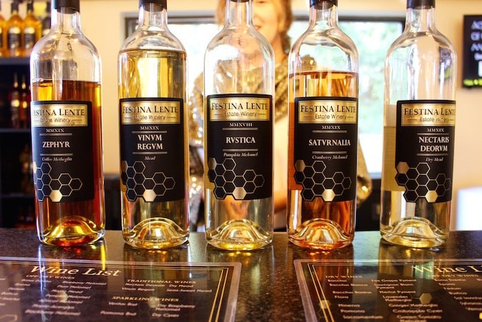  Sip on mead - a wine made of honey - at Festina Lente. Photo by Lindsay William-Ross/鶹ýӳ