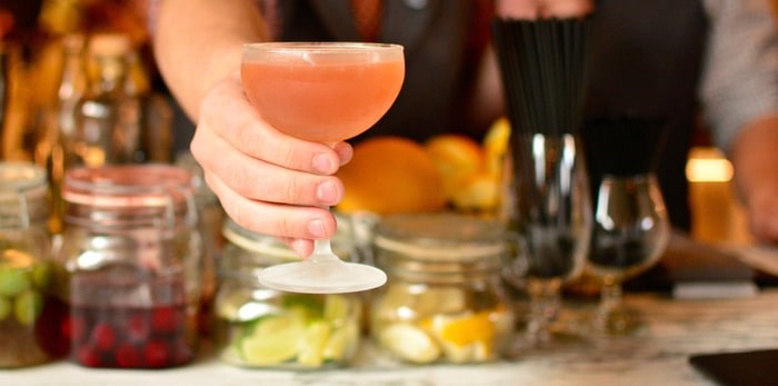  The Punch Brunch event will offer a taste of what's to come at Vancouver Cocktail Week. Photo: Cocktail from a bartender/Shutterstock