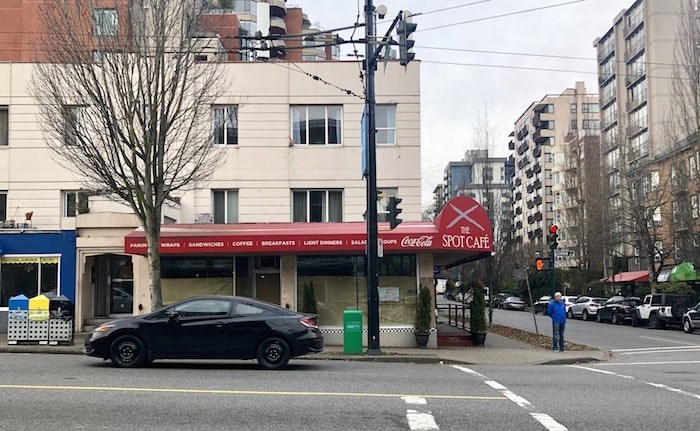  The Spot Cafe on Denman closed at the end of October, 2019 after 17 years serving Vancouver's West End. Photo by Lindsay William-Ross/Vancouver Is Awesome