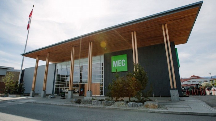  Mountain Equipment Co-op (MEC)'s outlet in Kelowna. Photo by Robb Thompson