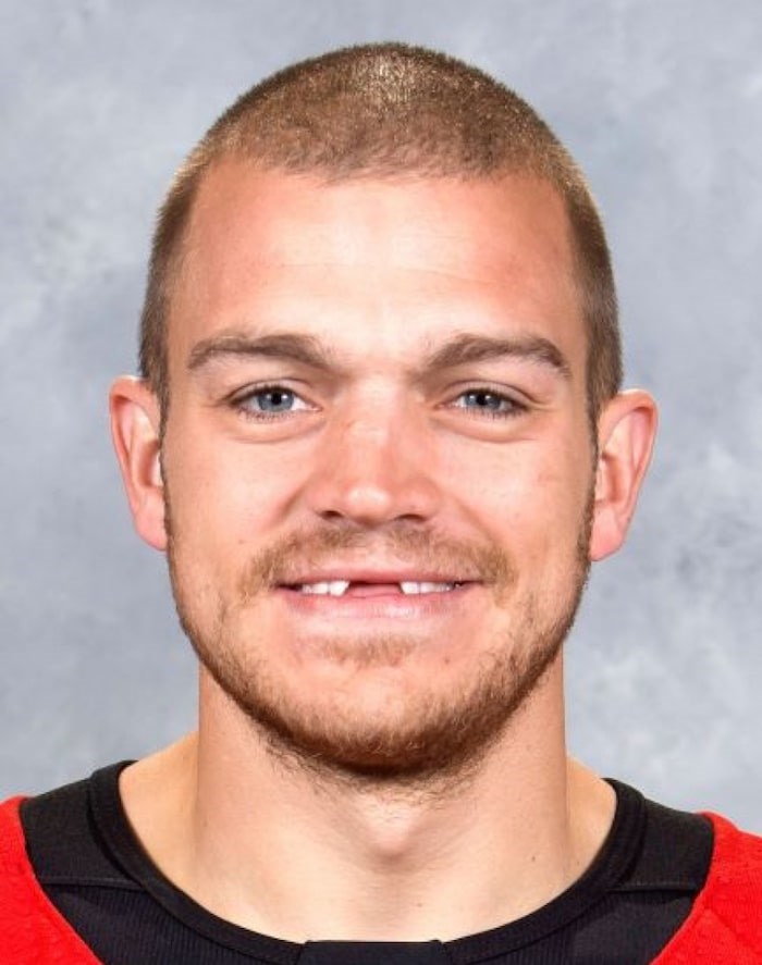  Mark Borowiecki has amassed 620 penalty minutes over parts of nine seasons. Photo: NHL.com