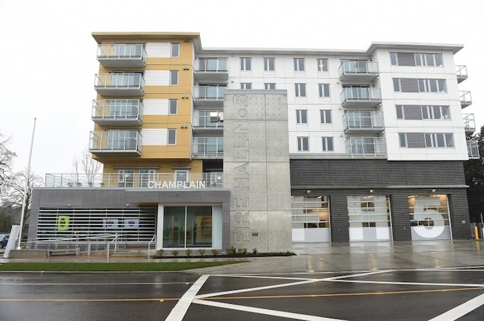  The project — a four-storey, 31-unit housing complex over Firehall No. 5's two-storey replacement building — was years in the making, involving the City of Vancouver, Vancouver Fire and Rescue Services and YWCA Metro Vancouver. Photo Dan Toulgoet