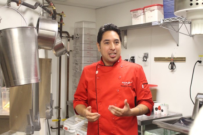  Gelato Maestro Andrés Bermudez starts the class. Photo by Lindsay William-Ross/Vancouver Is Awesome