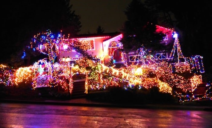  Check out this display until Jan. 5 at 5951 Baffin Place, just off Oakland Street near Royal Oak Avenue. Photo courtesy Tina and Herb Sherwood