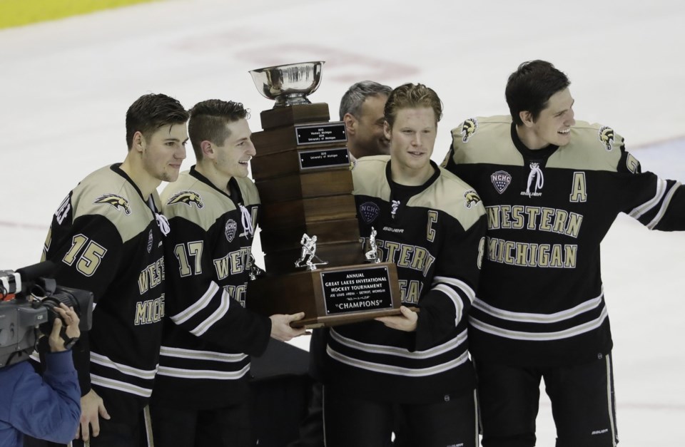 Griffen Molino, second from left.