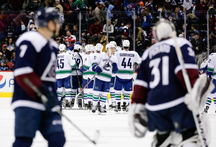 Avalanche vs Canucks