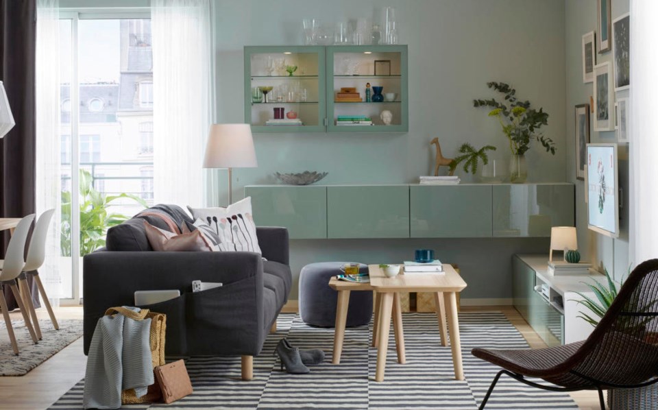 IKEA living room