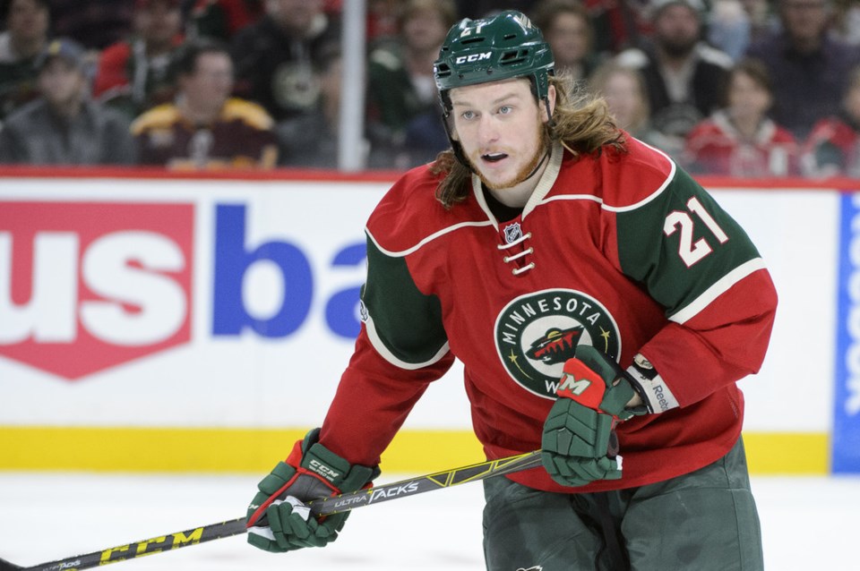 Ryan White Minnesota Wild