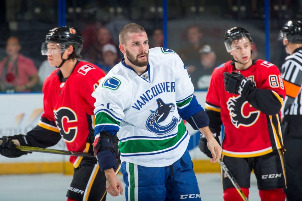 Yan-Pavel Laplante at Canucks Young Stars