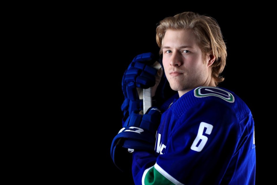 Brock Boeser All-Star Glamour Shot