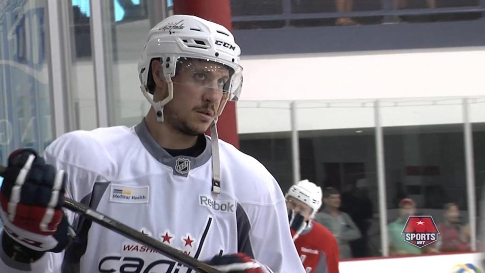 Jay Beagle of the Washington Capitals