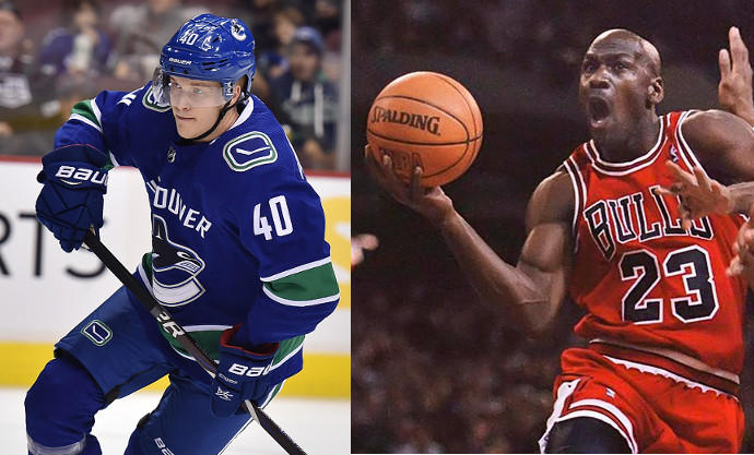 Michael jordan sales hockey jersey