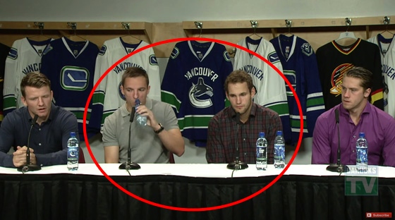 Radim Vrbata and Linden Vey