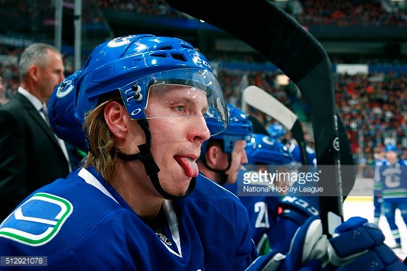 Markus Granlund has a tongue