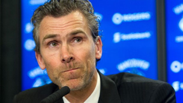 Trevor Linden looking pensive