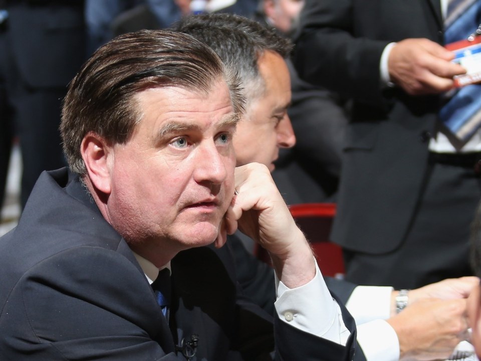 Jim Benning looking pensive