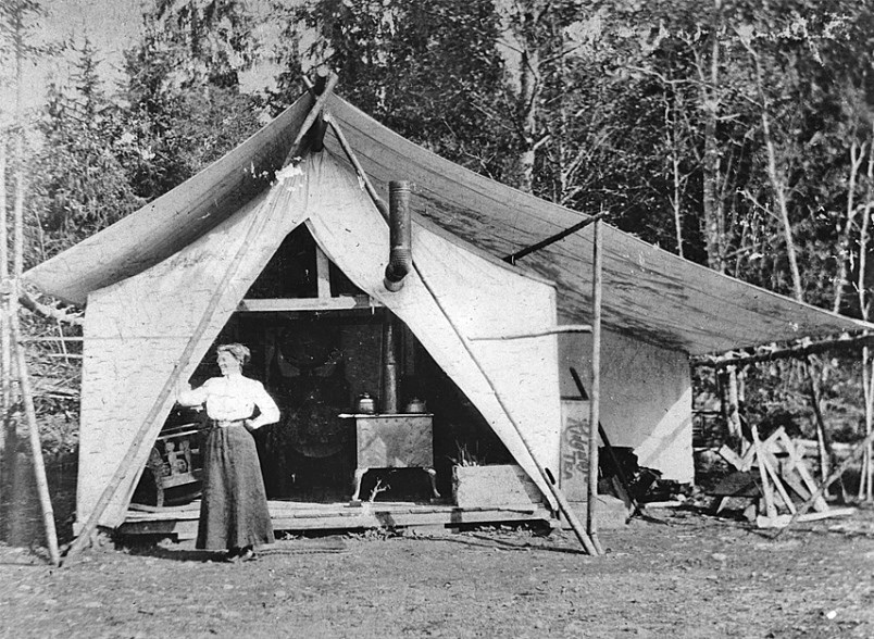 North Vancouver tent 1911 pic