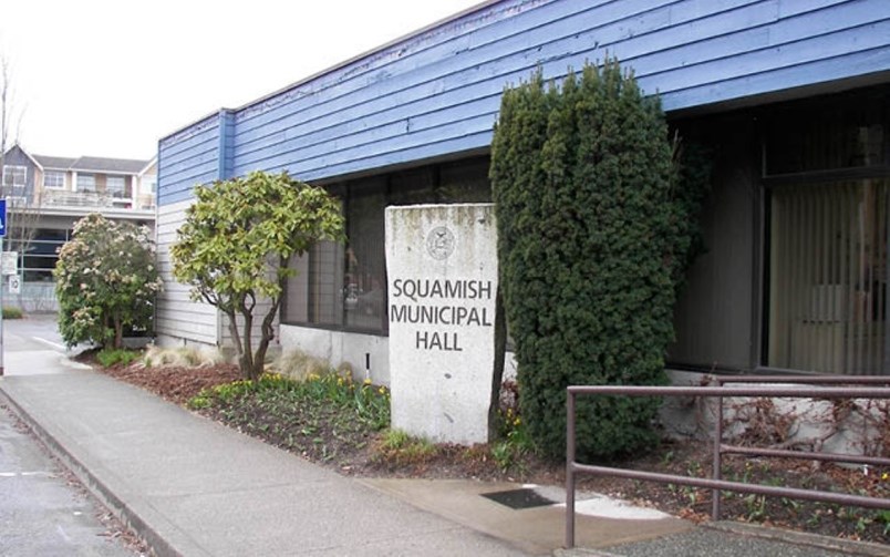 Squamish Muni Hall. 

The Chief staff