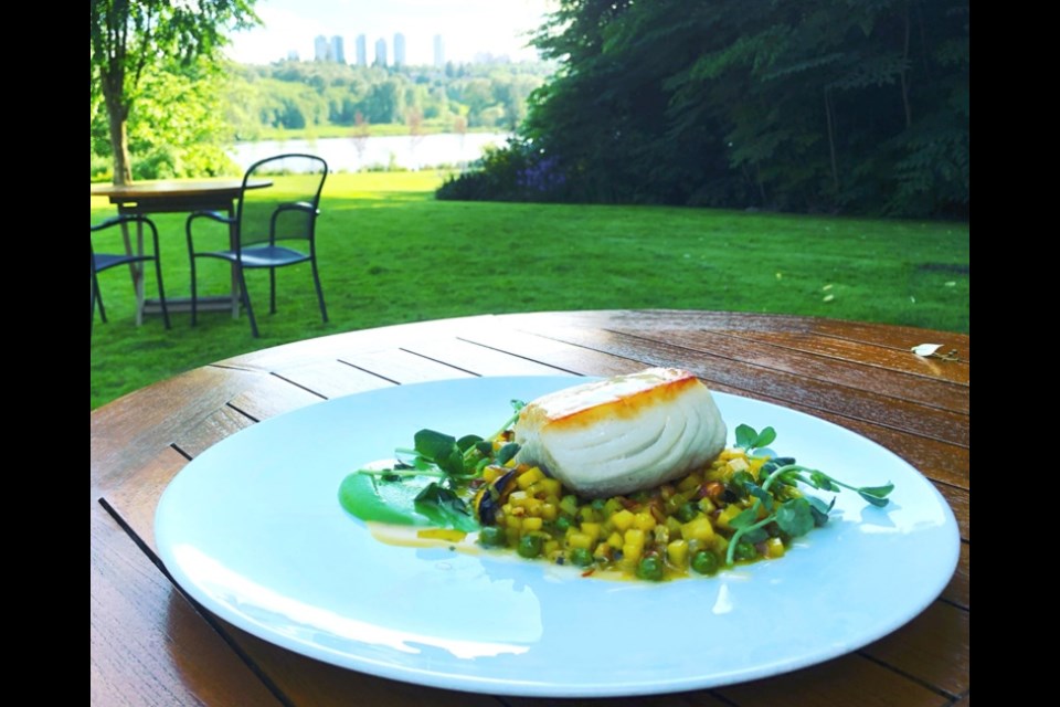 A dish on the patio of the Hart House restaurant in Burnaby at Deer Lake.
Chris Campbell photo