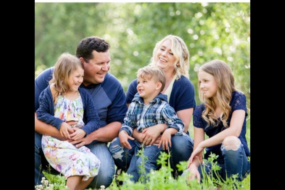 
Adriana Bonner with her husband, Brant, daughters, Kaydence and McKenna, and son Darek. Photo courtesy Adriana Bonner